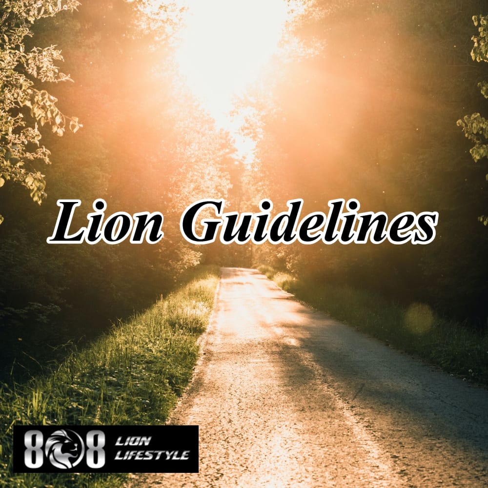 Lion Guidelines|Lion Declarations