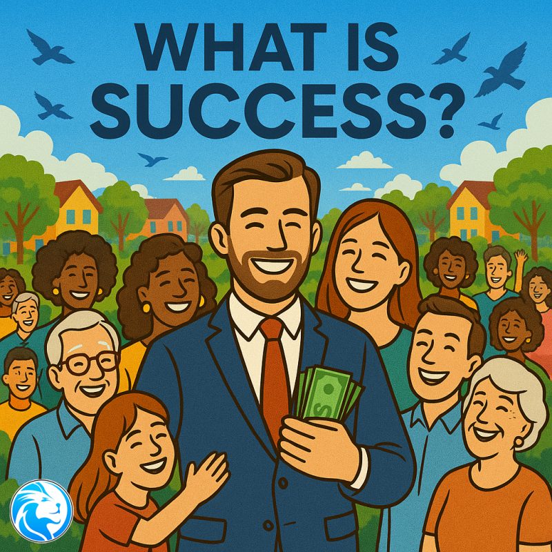 What Is Success? Many chase the wrong answer — believing success means reaching a destination or owning material riches. But the truest success is about growth